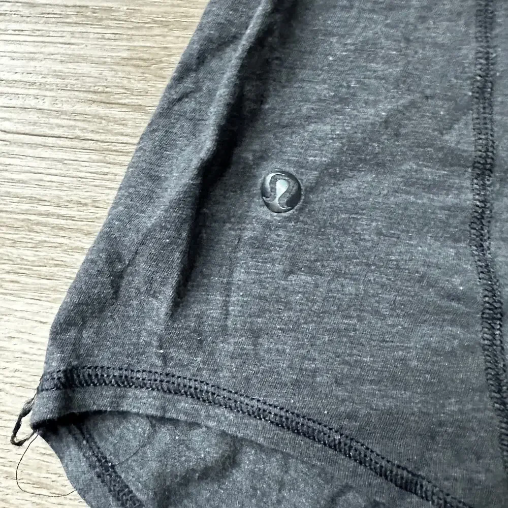 Lululemon gray racerback women's workout athletic tank XS